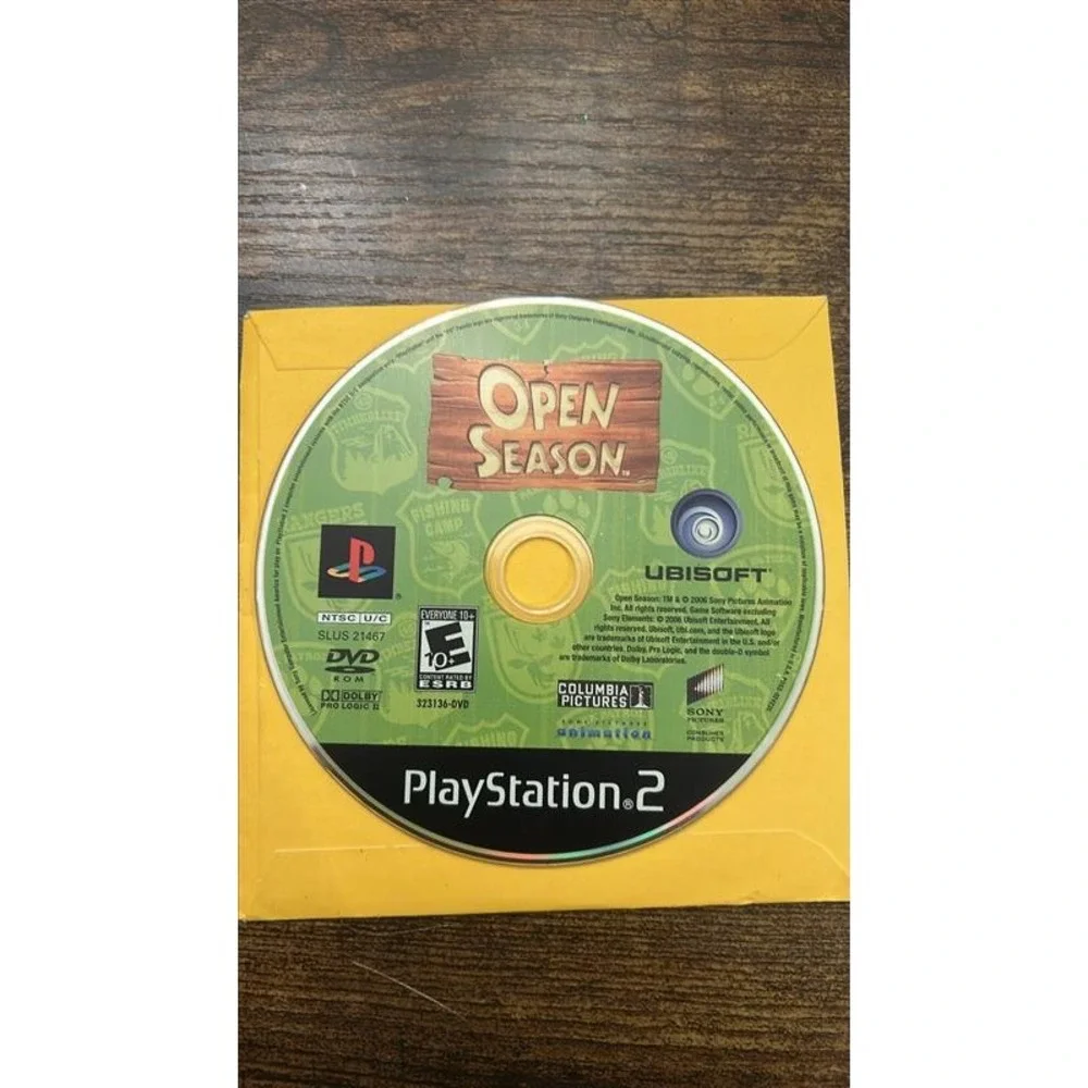 Open Season Sony PlayStation 2 PS2 Game Disc Only SLUS 21467 Ubisoft NTSC U/C